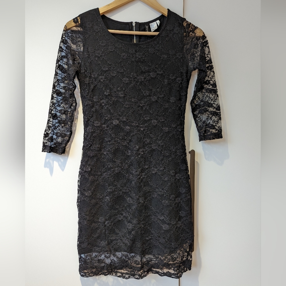Black Lace Dress